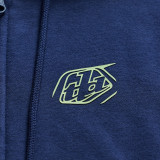 Hoodie TROY LEE DESIGNS Zip Up Badge - Navy/Sage