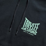 Hoodie femme TROY LEE DESIGNS Handlebar - noir