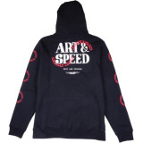 Hoodie TROY LEE DESIGNS Pink Slips - noir