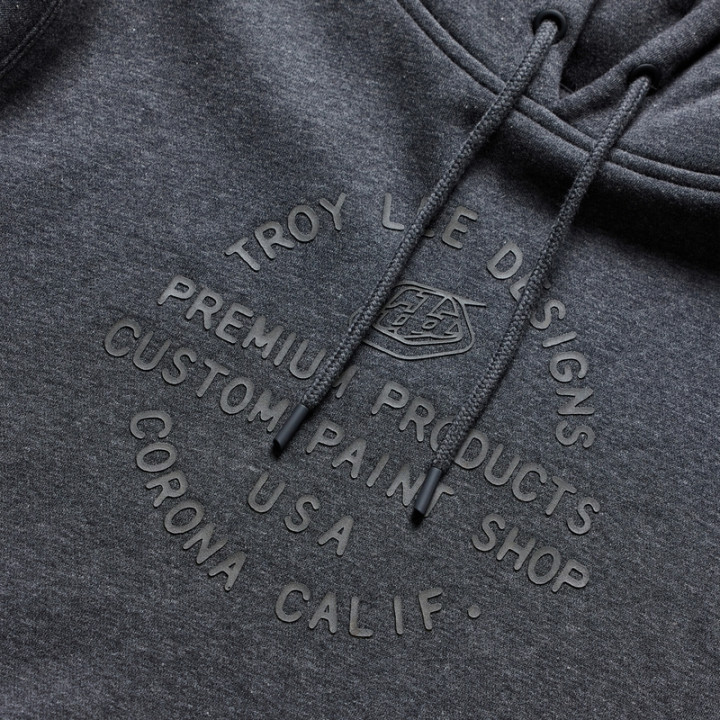 Hoodie TROY LEE DESIGNS Imprint - Black Heather