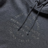 Hoodie TROY LEE DESIGNS Imprint - Black Heather