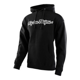 Hoodie enfant TROY LEE DESIGNS Signature - noir