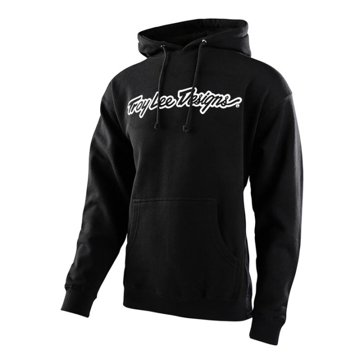 Hoodie enfant TROY LEE DESIGNS Signature - noir