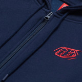 Hoodie TROY LEE DESIGNS Zip Up Branded - Navy