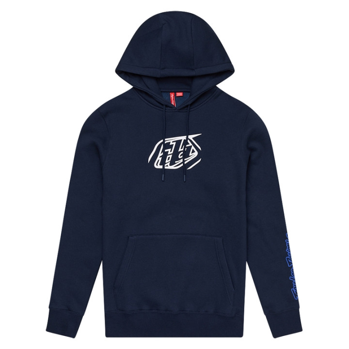 Hoodie enfant TROY LEE DESIGNS Badge - Navy