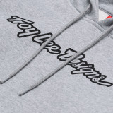 Hoodie TROY LEE DESIGNS Zip Up Signature - Gray Heather