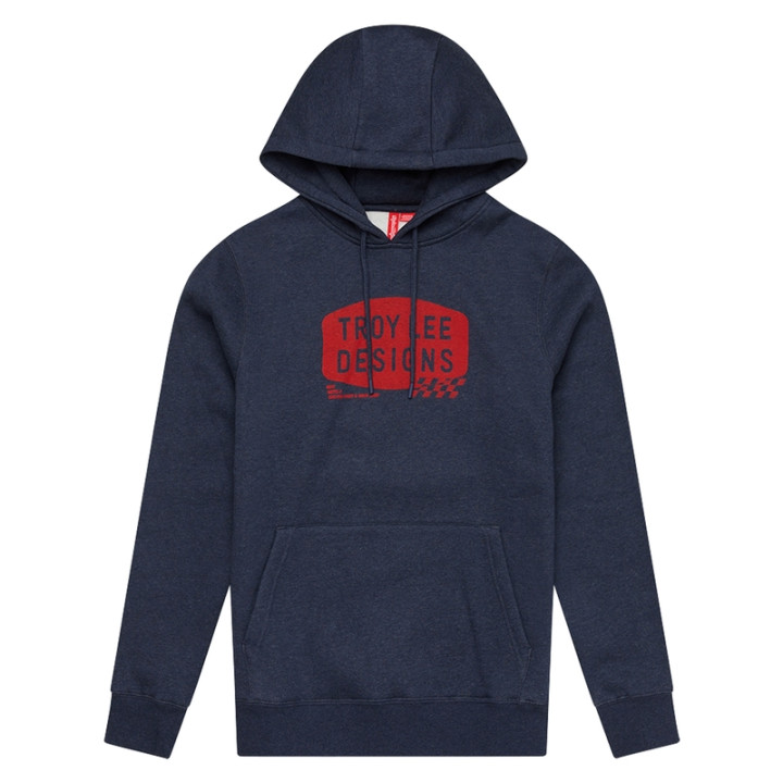 Hoodie TROY LEE DESIGNS Stamp - Navy Heather