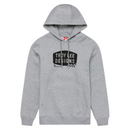 Hoodie TROY LEE DESIGNS Stamp - Gray Heather
