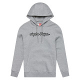 Hoodie TROY LEE DESIGNS Signature - Gray Heather