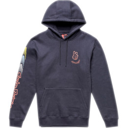 Hoodie TROY LEE DESIGNS Peace Out - Carbon/Black