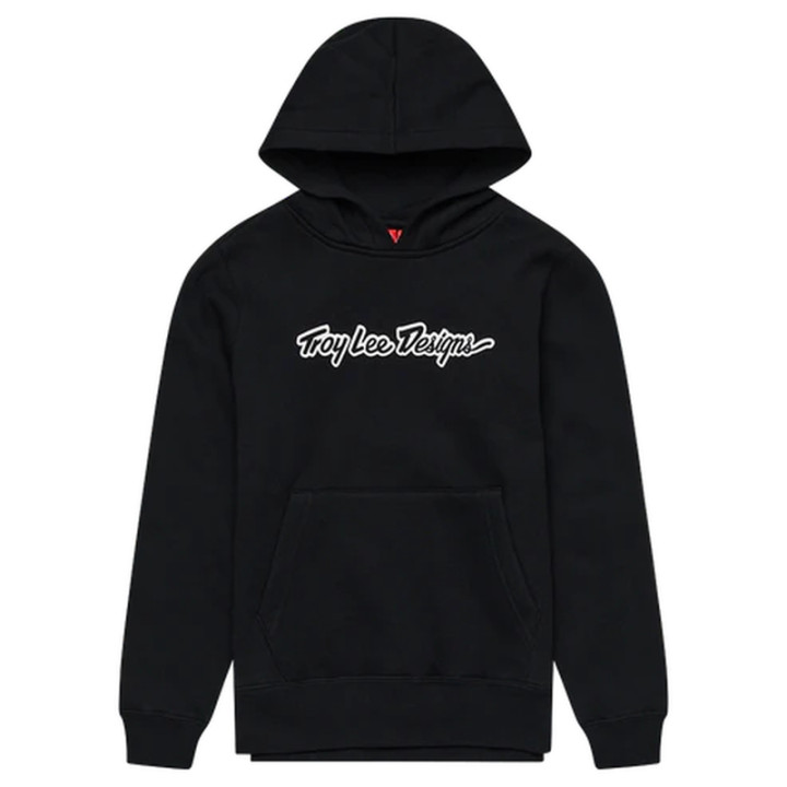 Hoodie femme TROY LEE DESIGNS Signature - noir