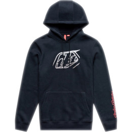 Hoodie TROY LEE DESIGNS Badge - noir/gris