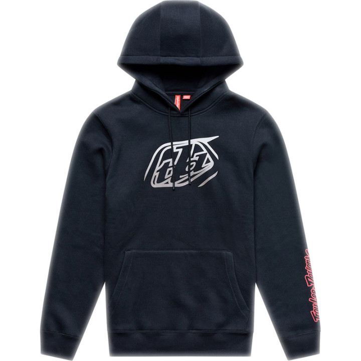 Hoodie TROY LEE DESIGNS Badge - noir/gris