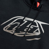 Hoodie TROY LEE DESIGNS Badge - noir/gris