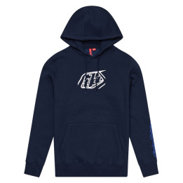 Hoodie TROY LEE DESIGNS Badge - Navy