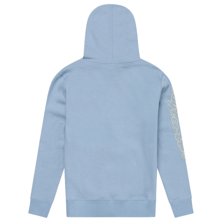Hoodie femme TROY LEE DESIGNS Peace Out - bleu fumé