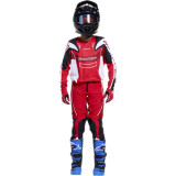 Pantalon enfant TROY LEE DESIGNS SE Pro - Salvo rouge/blanc