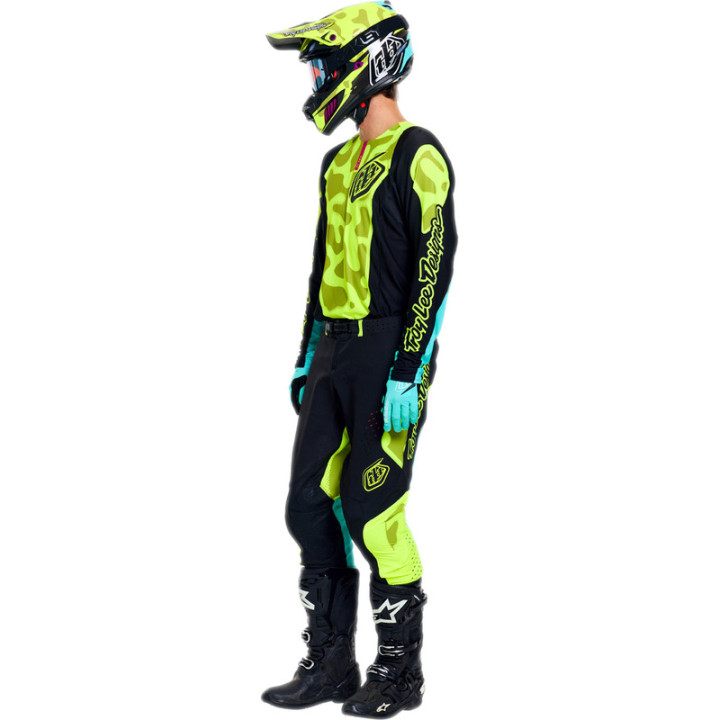 Pantalon TROY LEE DESIGNS SE Pro - Myth noir/jaune fluo