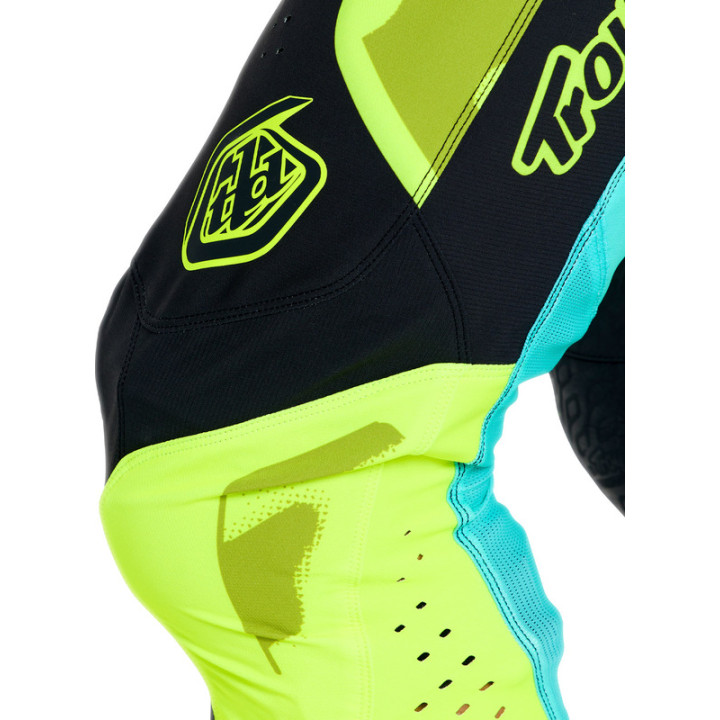 Pantalon TROY LEE DESIGNS SE Pro - Myth noir/jaune fluo