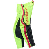 Pantalon enfant TROY LEE DESIGNS GP Pro - Roller jaune fluo/fuschia