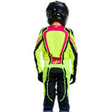 Pantalon enfant TROY LEE DESIGNS GP Pro - Roller jaune fluo/fuschia