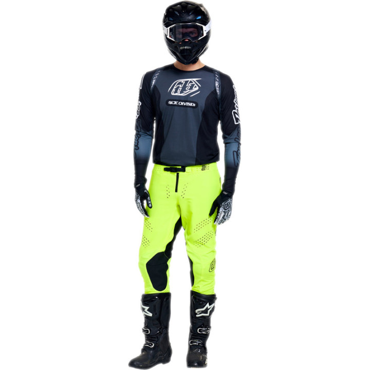 Pantalon TROY LEE DESIGNS SE Pro - Solo jaune fluo