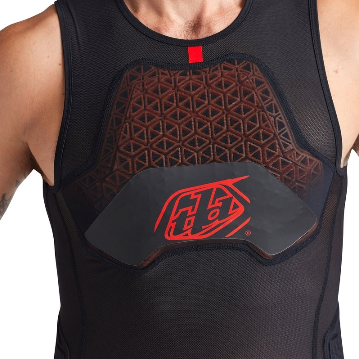 Gilet de protection sans manche TROY LEE DESIGNS Stage Ghost D3O