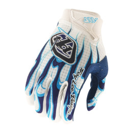 Gants TROY LEE DESIGNS Air - Torched blanc/bleu