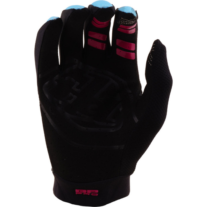 Gants TROY LEE DESIGNS GP Pro - Framework noir/cyan