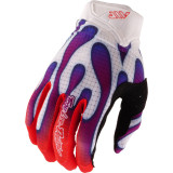 Gants TROY LEE DESIGNS Air - Overspray blanc/violet