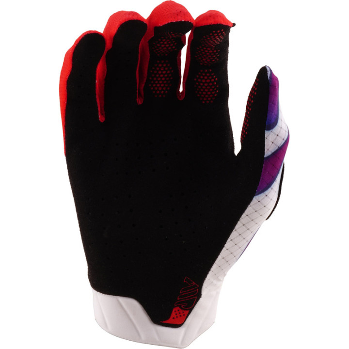 Gants TROY LEE DESIGNS Air - Overspray blanc/violet