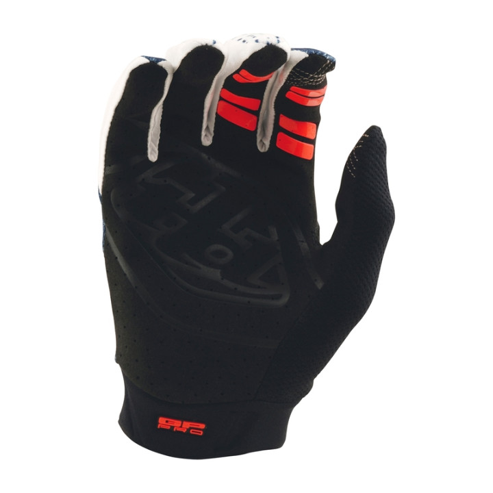 Gants TROY LEE DESIGNS GP Pro - Frames blue/blanc