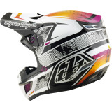 Casque TROY LEE DESIGNS SE5 Composite Mips - Lined Up noir