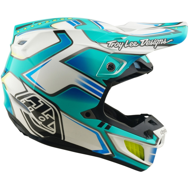 Casque TROY LEE DESIGNS SE5 Composite Mips - Crest Real Teal