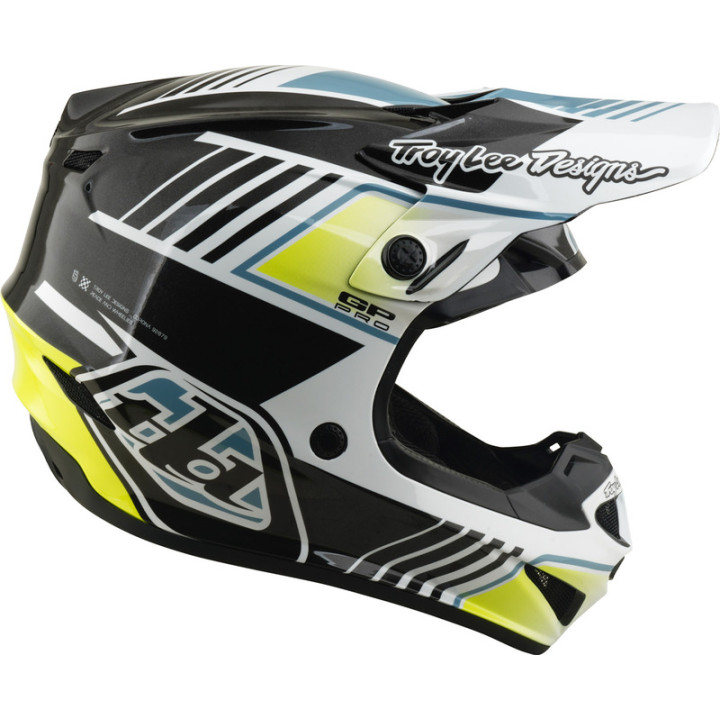 Casque enfant TROY LEE DESIGNS GP Pro Mips - Segment gris