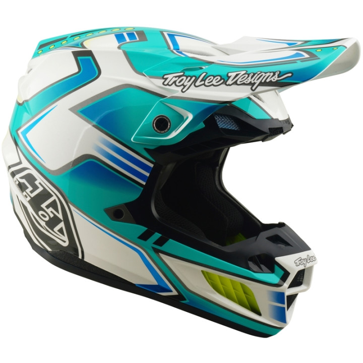 Casque TROY LEE DESIGNS SE5 Composite Mips - Crest Real Teal