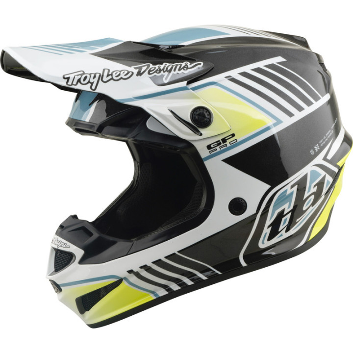 Casque enfant TROY LEE DESIGNS GP Pro Mips - Segment gris