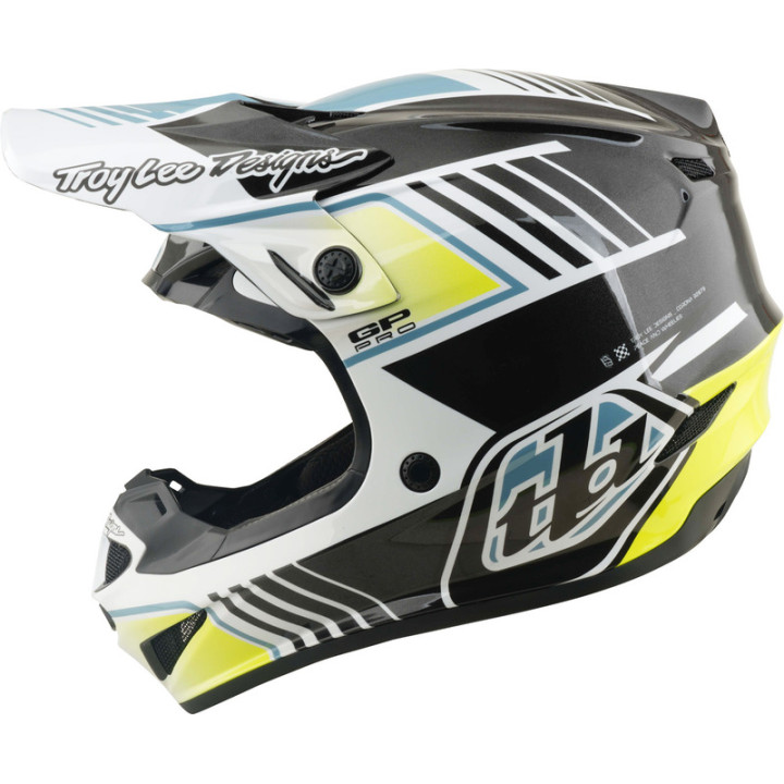 Casque enfant TROY LEE DESIGNS GP Pro Mips - Segment gris