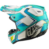 Casque TROY LEE DESIGNS SE5 Composite Mips - Crest Real Teal