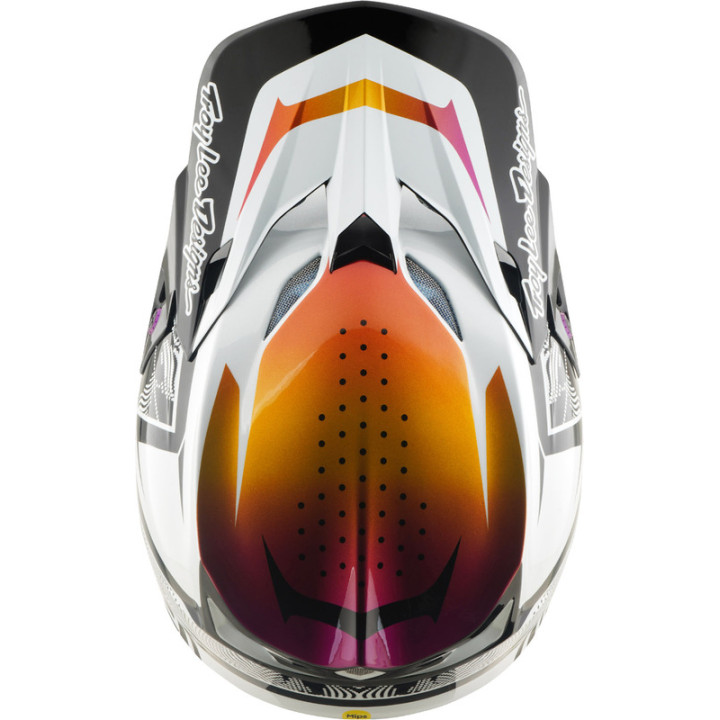 Casque TROY LEE DESIGNS SE5 Composite Mips - Lined Up noir
