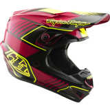 Casque enfant TROY LEE DESIGNS GP Pro Mips - Segment Fuchsia