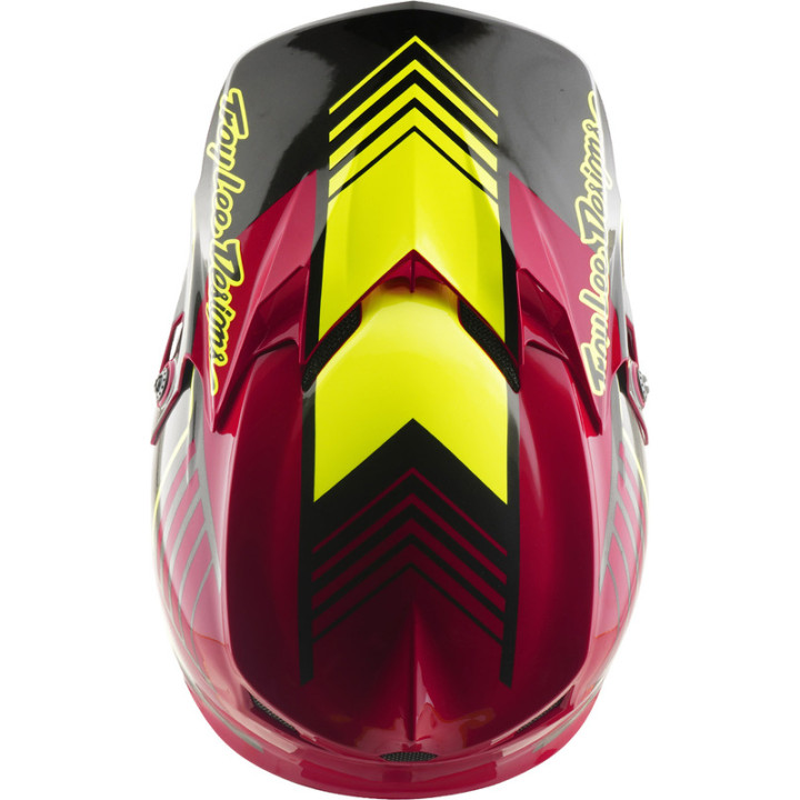 Casque enfant TROY LEE DESIGNS GP Pro Mips - Segment Fuchsia