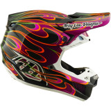 Casque TROY LEE DESIGNS SE5 Carbon Mips - Torched noir/violet