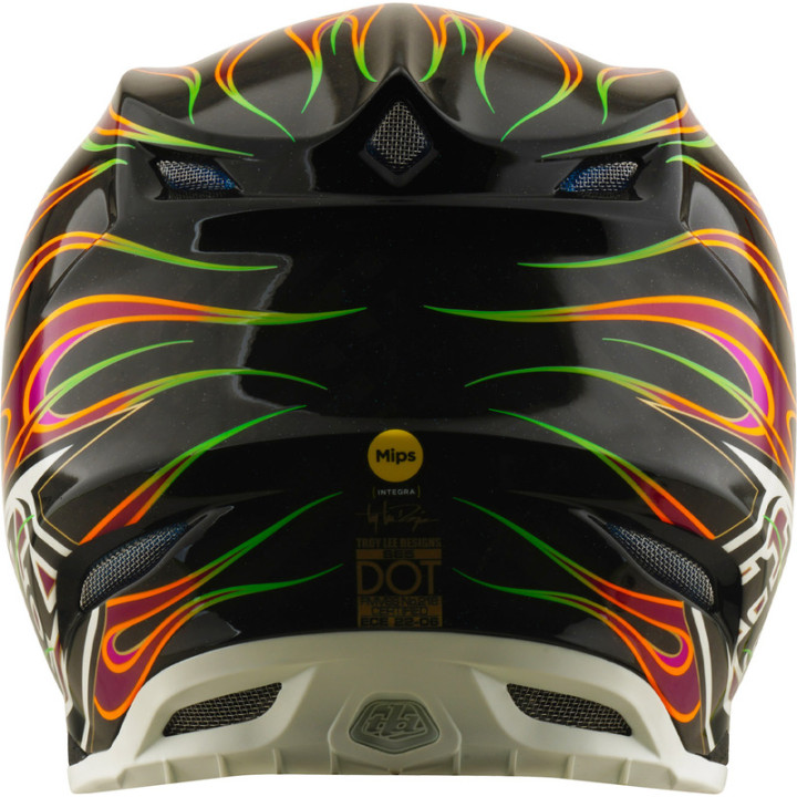 Casque TROY LEE DESIGNS SE5 Carbon Mips - Torched noir/violet