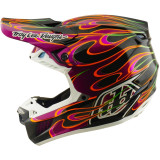 Casque TROY LEE DESIGNS SE5 Carbon Mips - Torched noir/violet