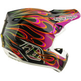 Casque TROY LEE DESIGNS SE5 Carbon Mips - Torched noir/violet