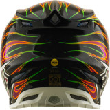 Casque TROY LEE DESIGNS SE5 Carbon Mips - Torched noir/violet