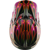 Casque TROY LEE DESIGNS SE5 Carbon Mips - Torched noir/violet