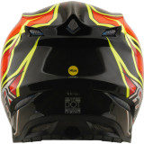 Casque TROY LEE DESIGNS SE5 Carbon Mips - Wings rouge