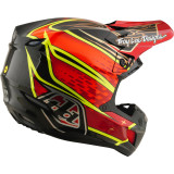 Casque TROY LEE DESIGNS SE5 Carbon Mips - Wings rouge